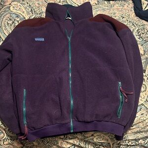 Vintage 90s Columbia Aztec Fleece Jacket